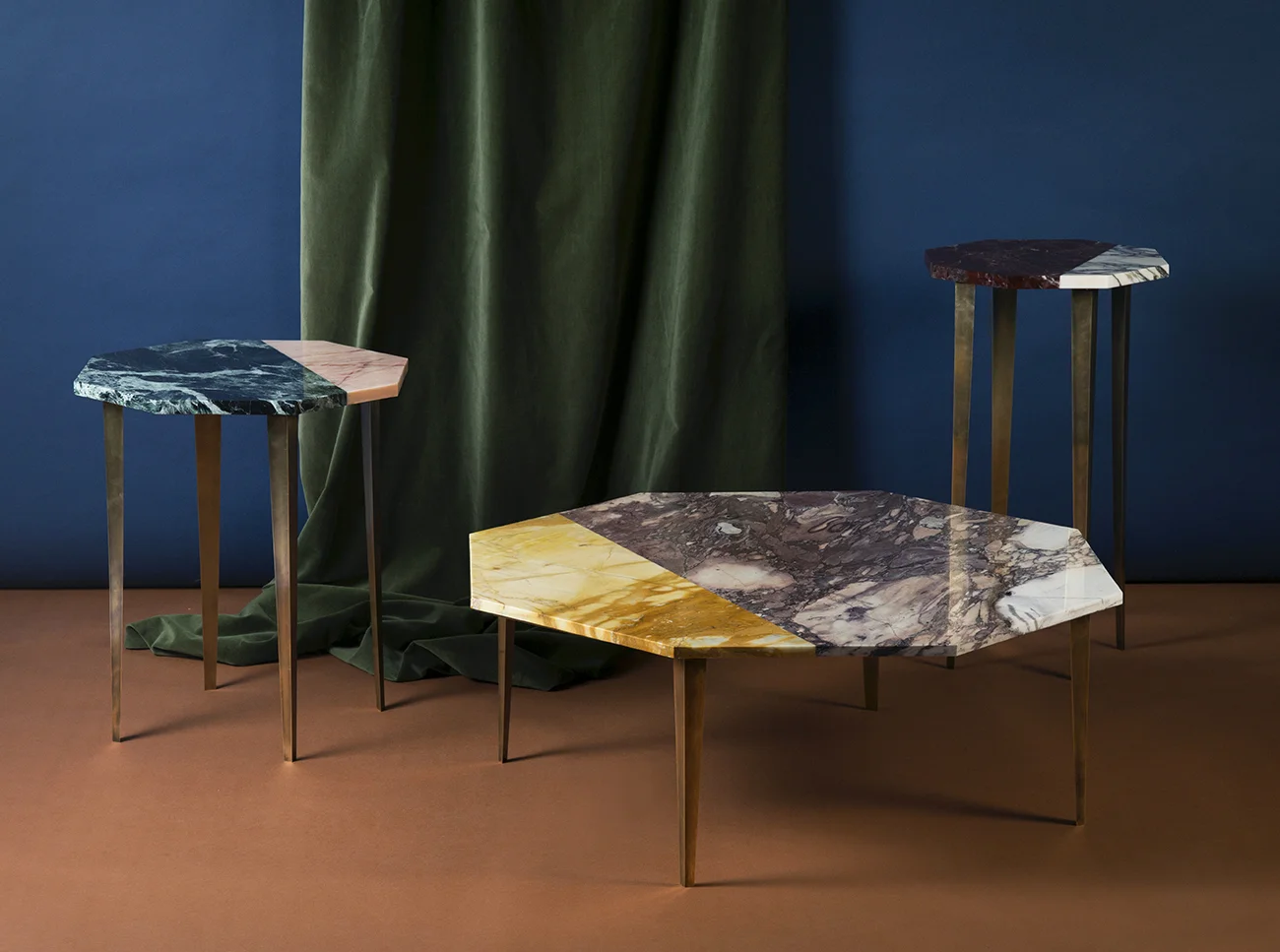 Marble tables - &nbsp;http://campbell-rey.com/case-study/thierry-table-collection/