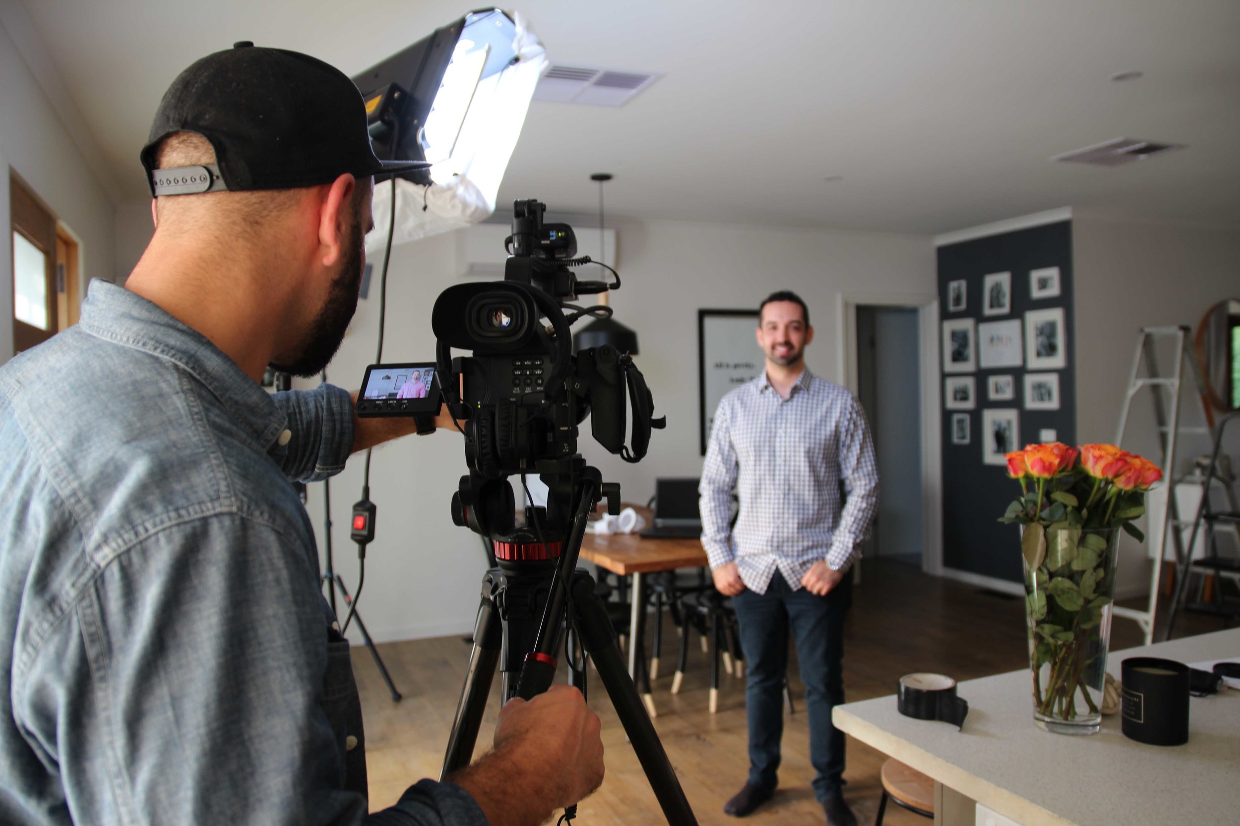 Adam's piece to camera