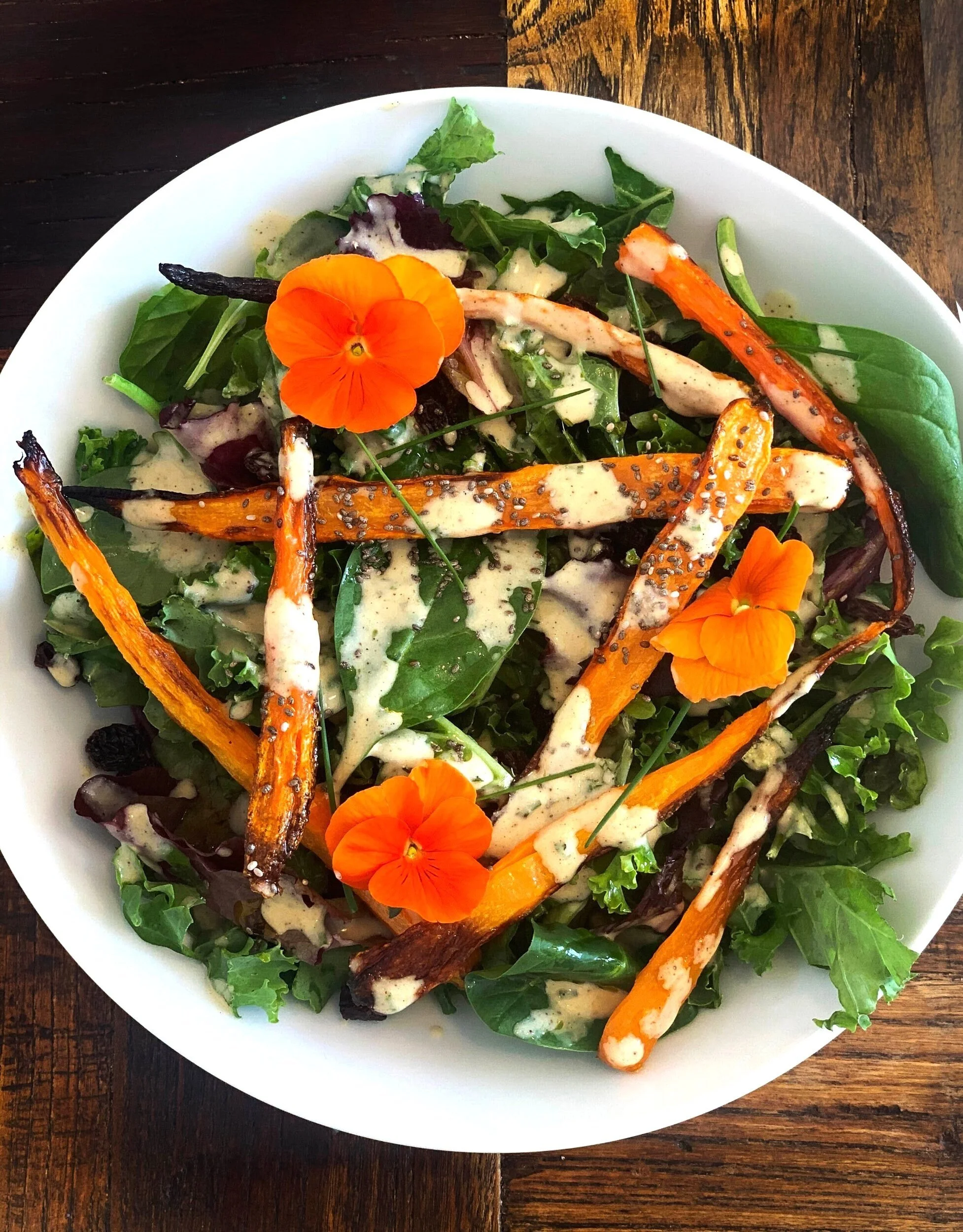 Carrot Salad + Easy Vegan Mayonnaise 