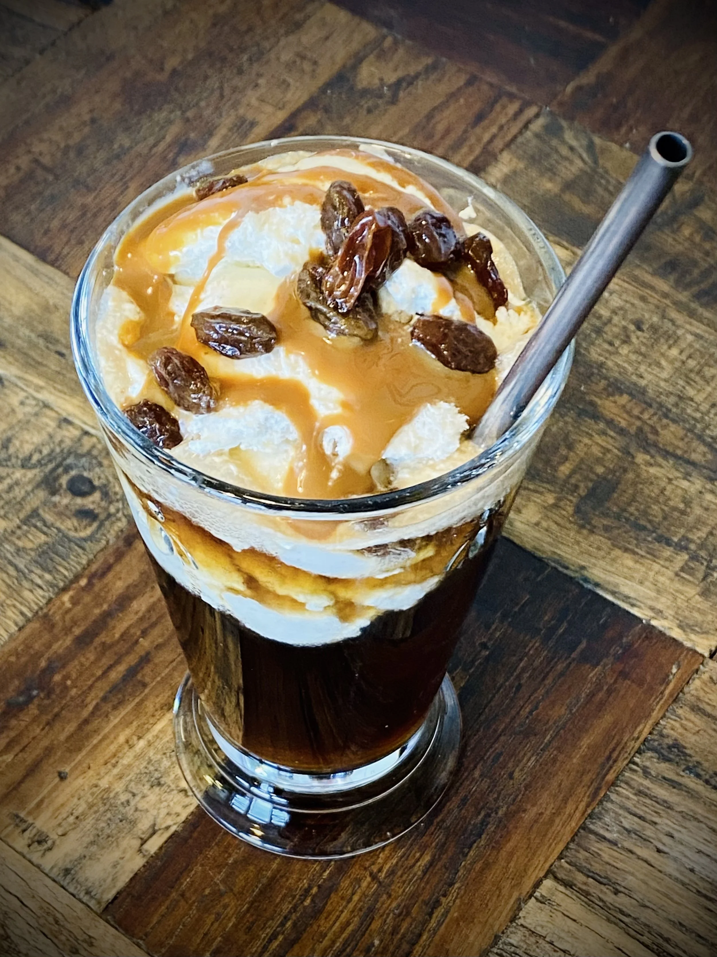 Bumbo Rum Caramel Float Cocktail
