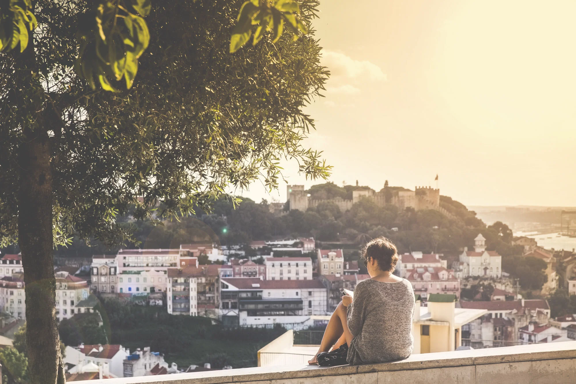 View from Senhora do Monte Viewpoint