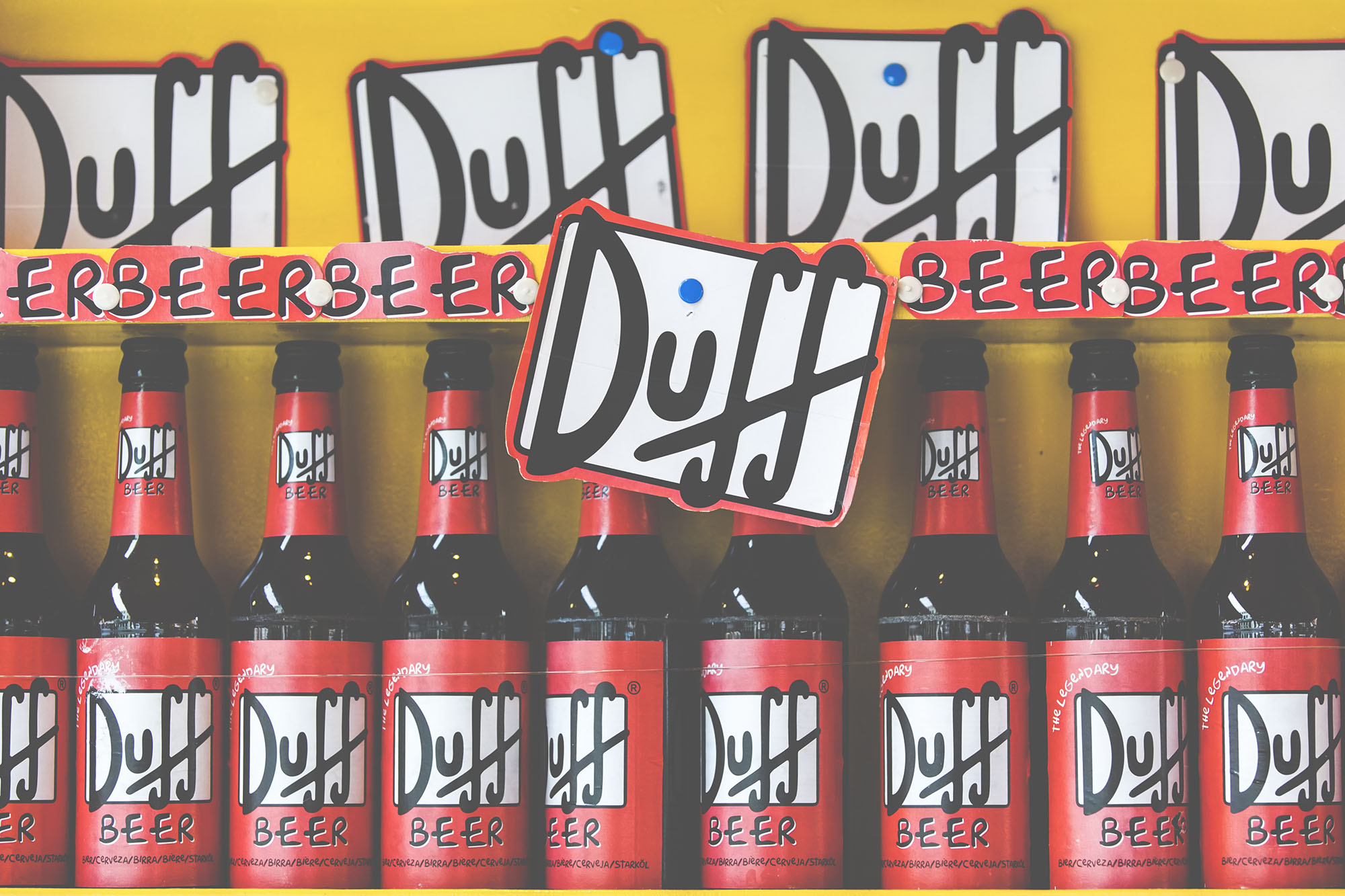 Duff Beer in Burano