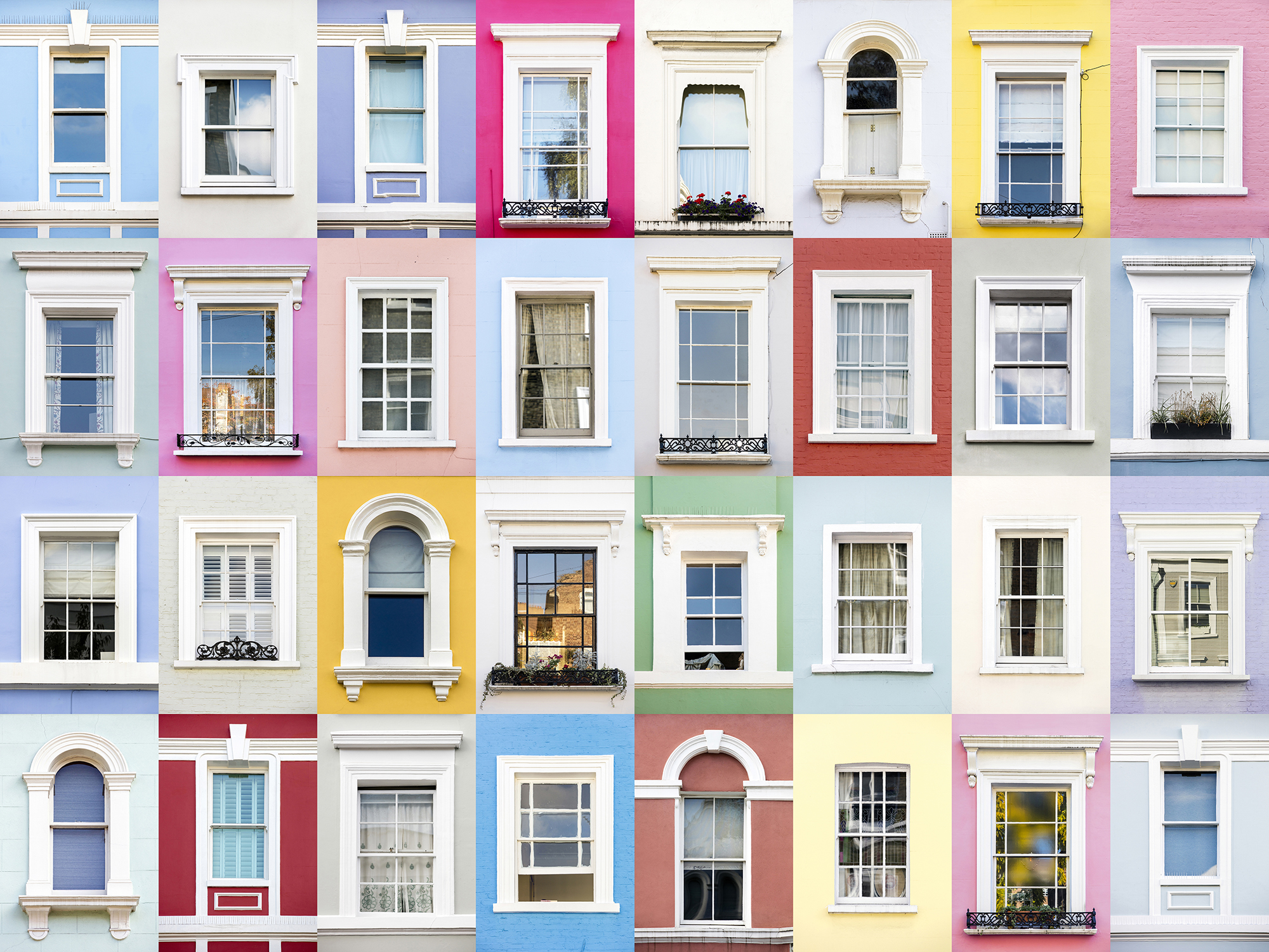 Windows of the World - Notting Hill, London, England