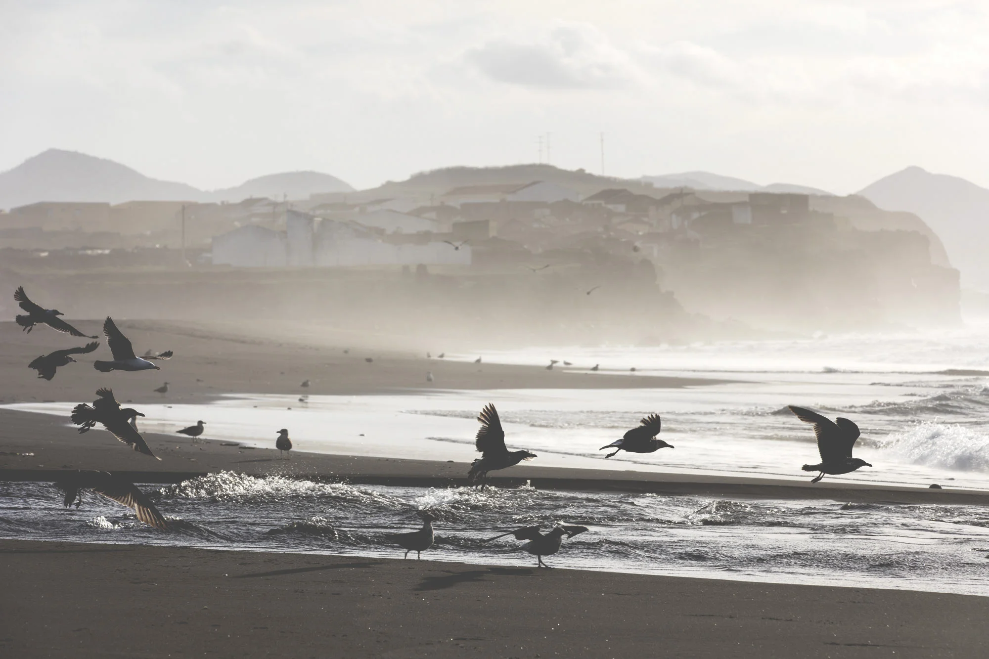 Beach in Ribeira Grande