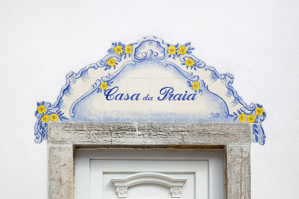Door Detail in Ericeira