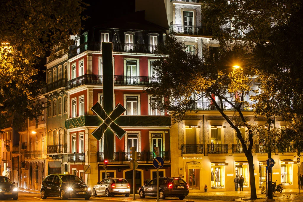 Gift Wrap House in Avenida da Liberdade