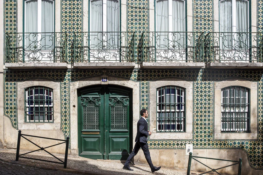 Balcony Facade in Rua de Sao Domingos
