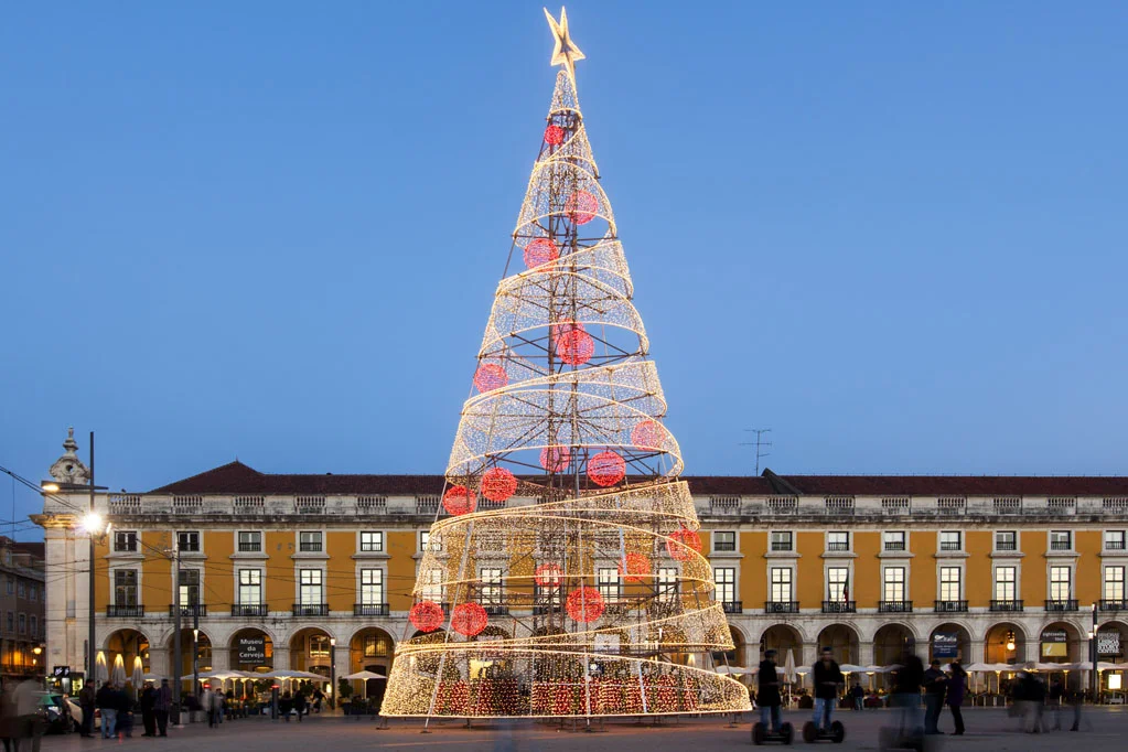 Christmas Tree at Praca do Comercio