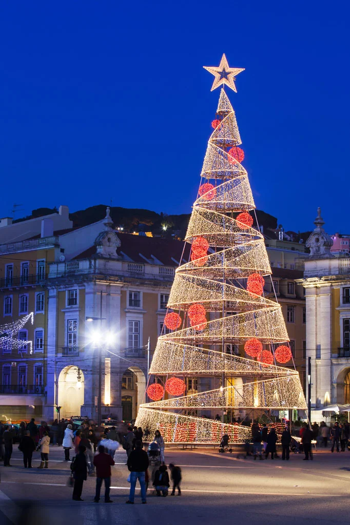 Christmas Tree at Praca do Comercio