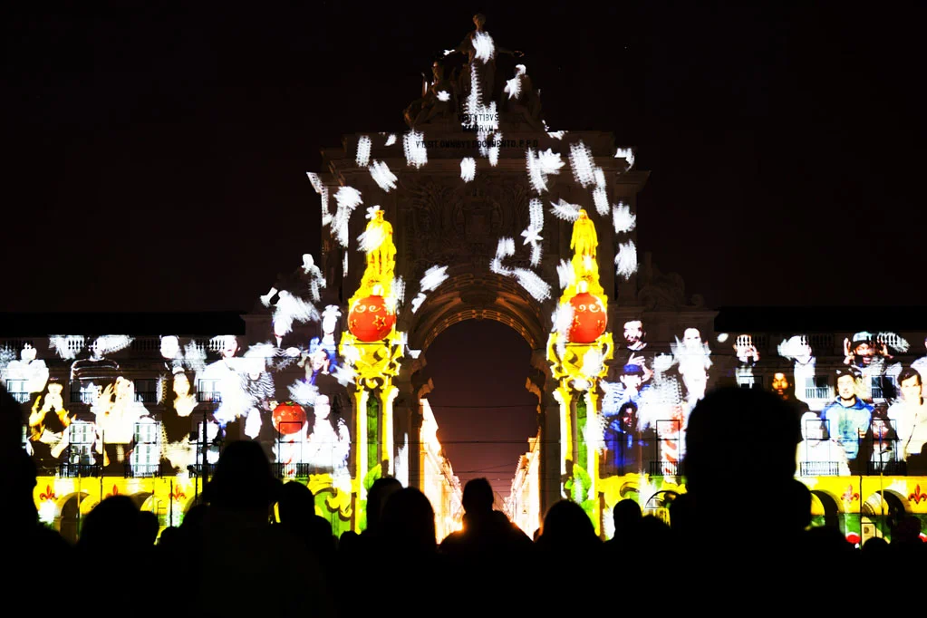 Circo de Luz at Praca do Comercio