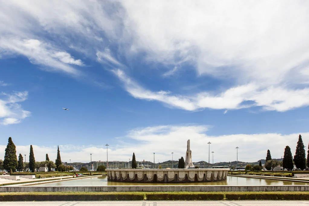 Gardens of Belem and the Monumento dos Descobrimentos