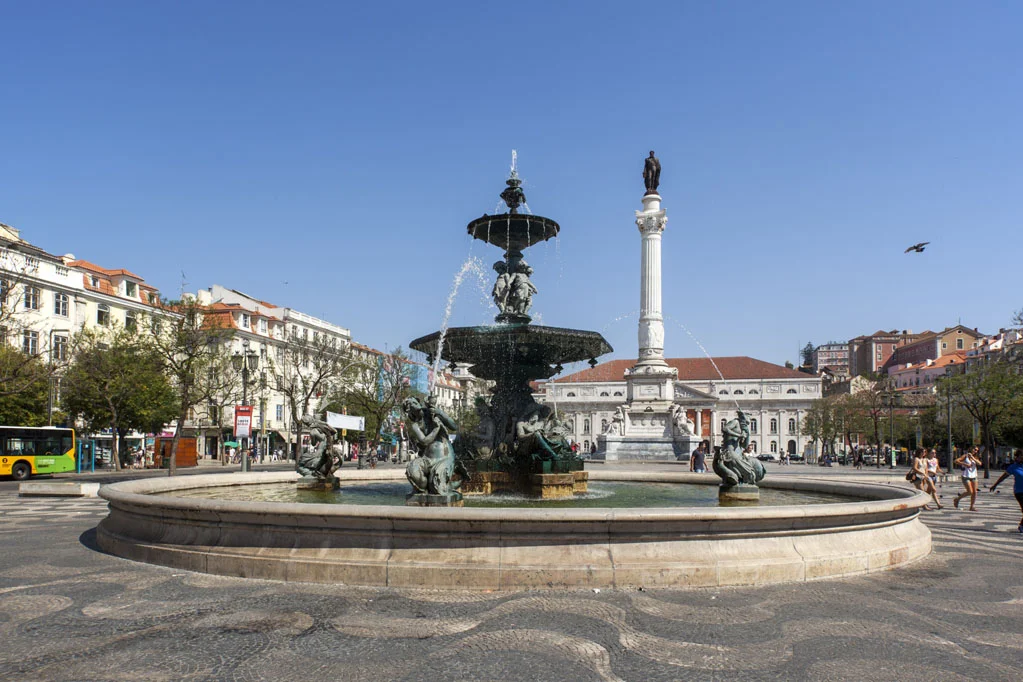 Pedro IV Square best known as Rossio Square