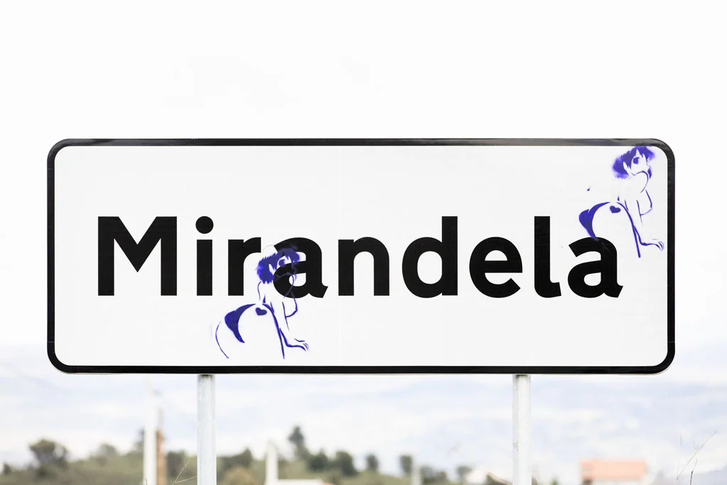Town Sign of Mirandela