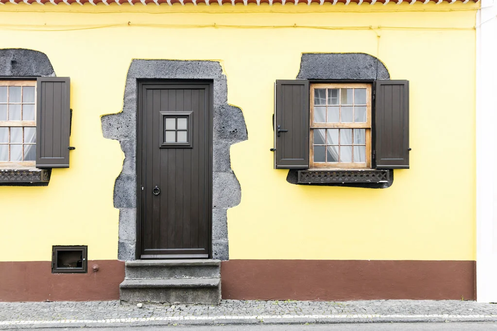 Facade in Ribeira Grande