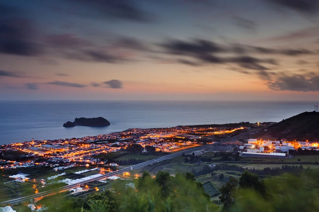 Sunset in Vila Franca do Campo
