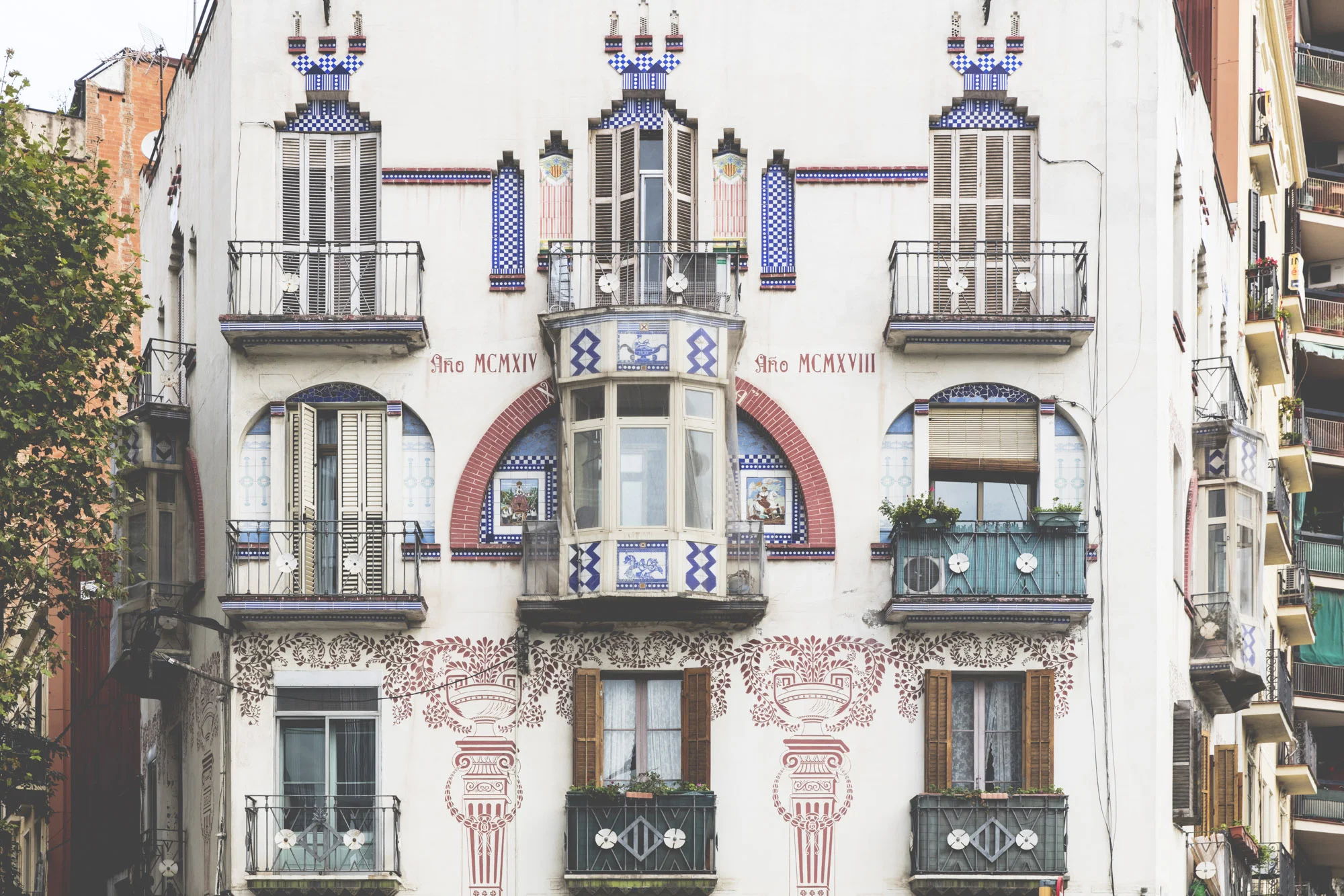 Facade in Barcelona