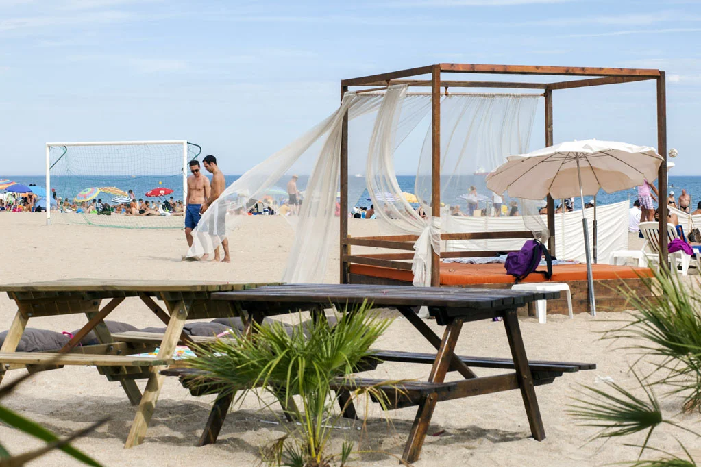 Beach in Montpellier