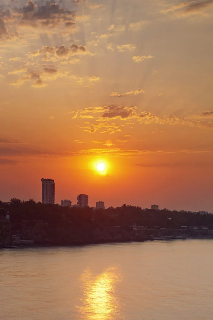 Sunrise in Antalya