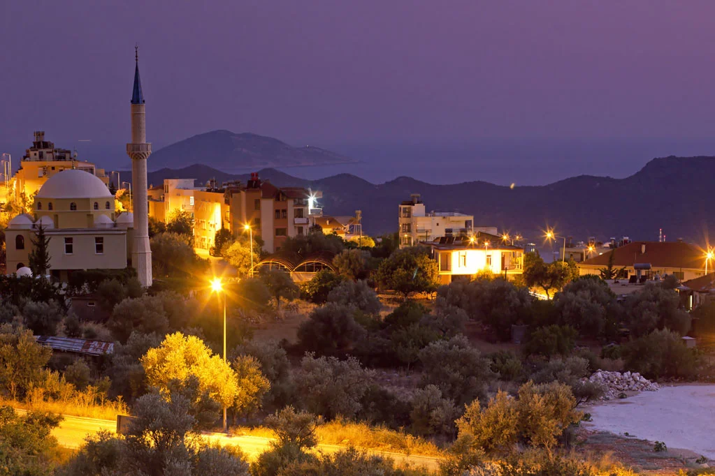 Sunset over Kas