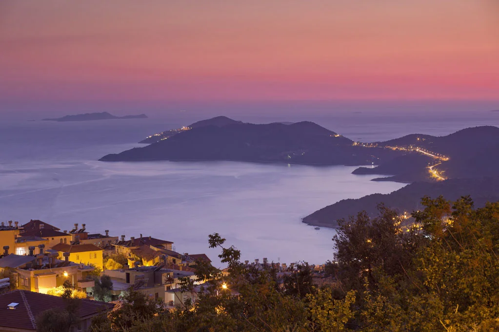 Sunset over Kas