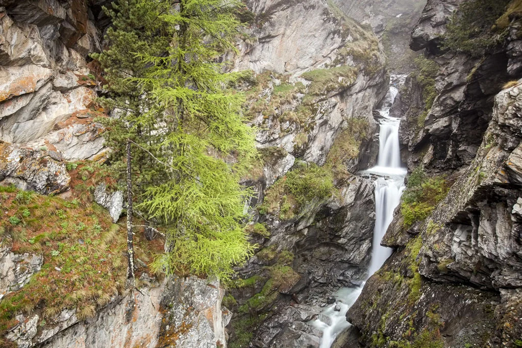 Waterfall near Tasch