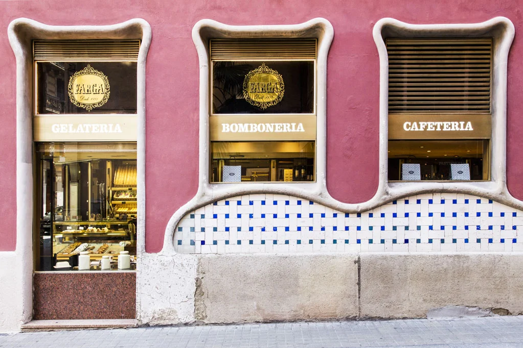 Facade in Barcelona
