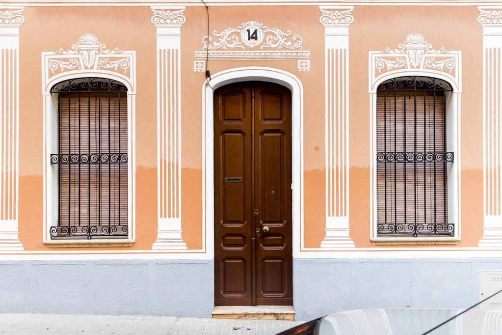 Facade in Barcelona