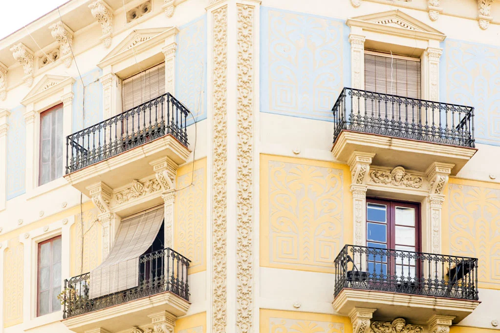 Facade in Barcelona