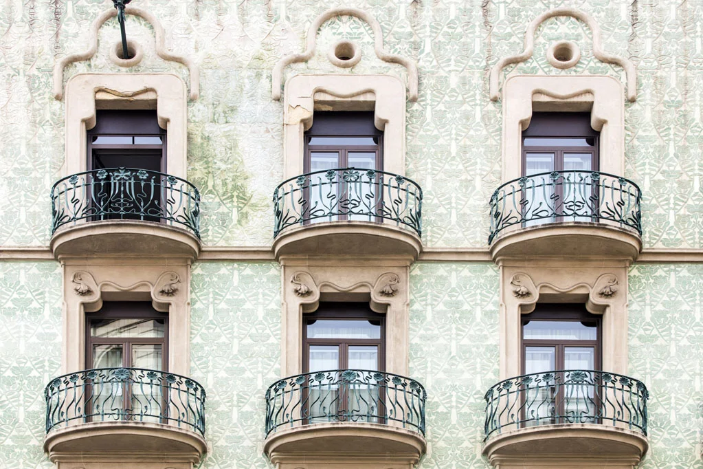 Facade in Barcelona
