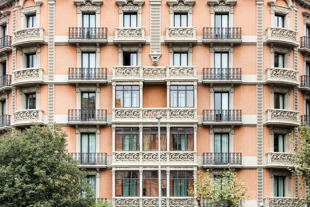 Facade in Barcelona