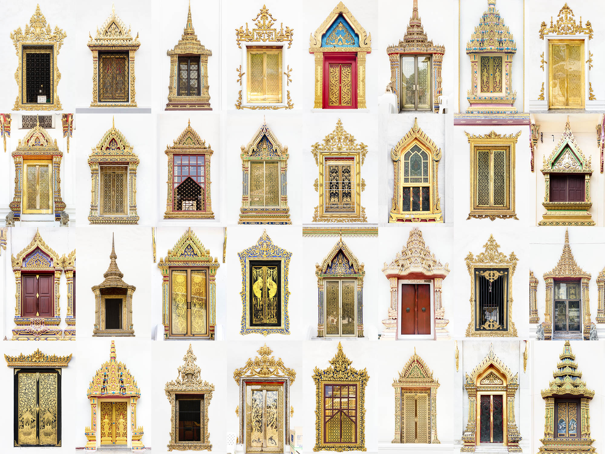 Windows & Doors of the World - Thai Temples