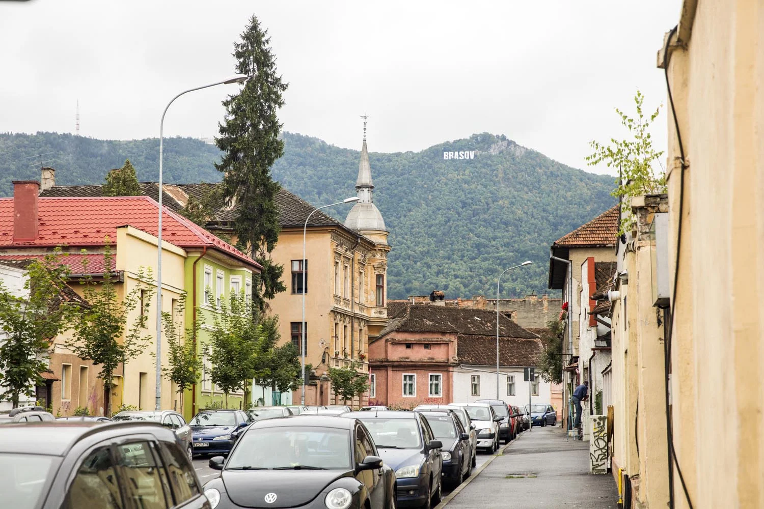 Road in Brasov