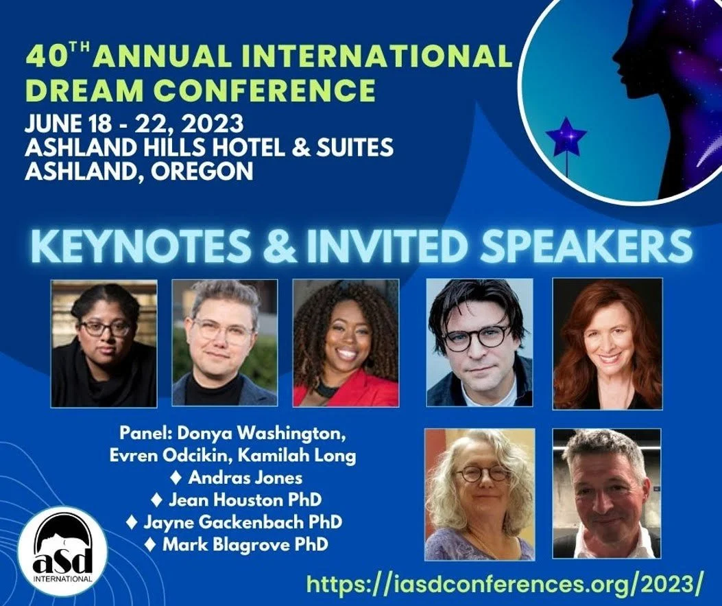 Keynotes and Invited Speakers for IASD's 40th in Ashland, Oregon