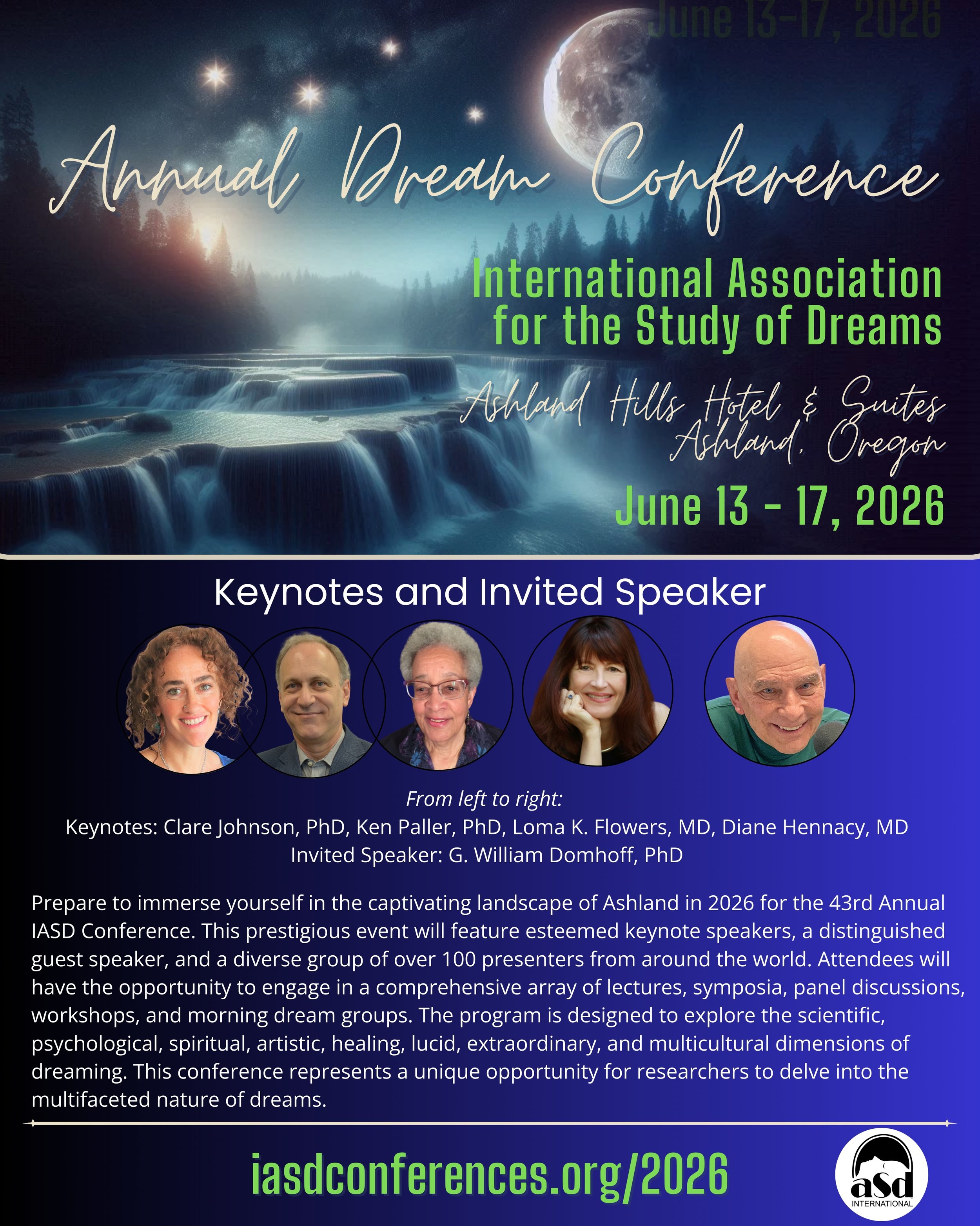 IASD's 43rd Annual Conference in Ashland, Oregon
