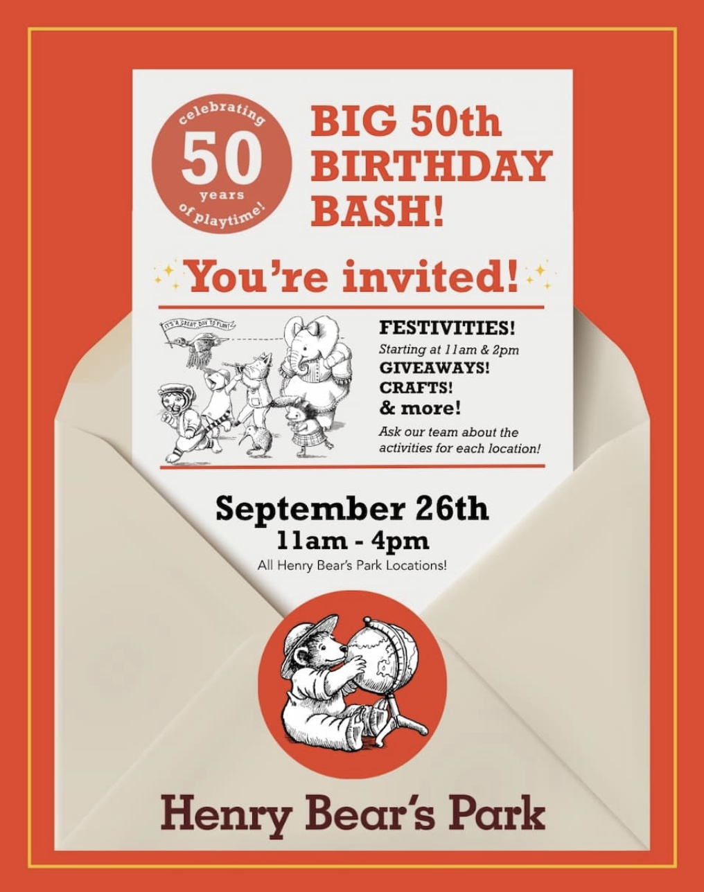 Henry Bears 50th Anniversary Celebration