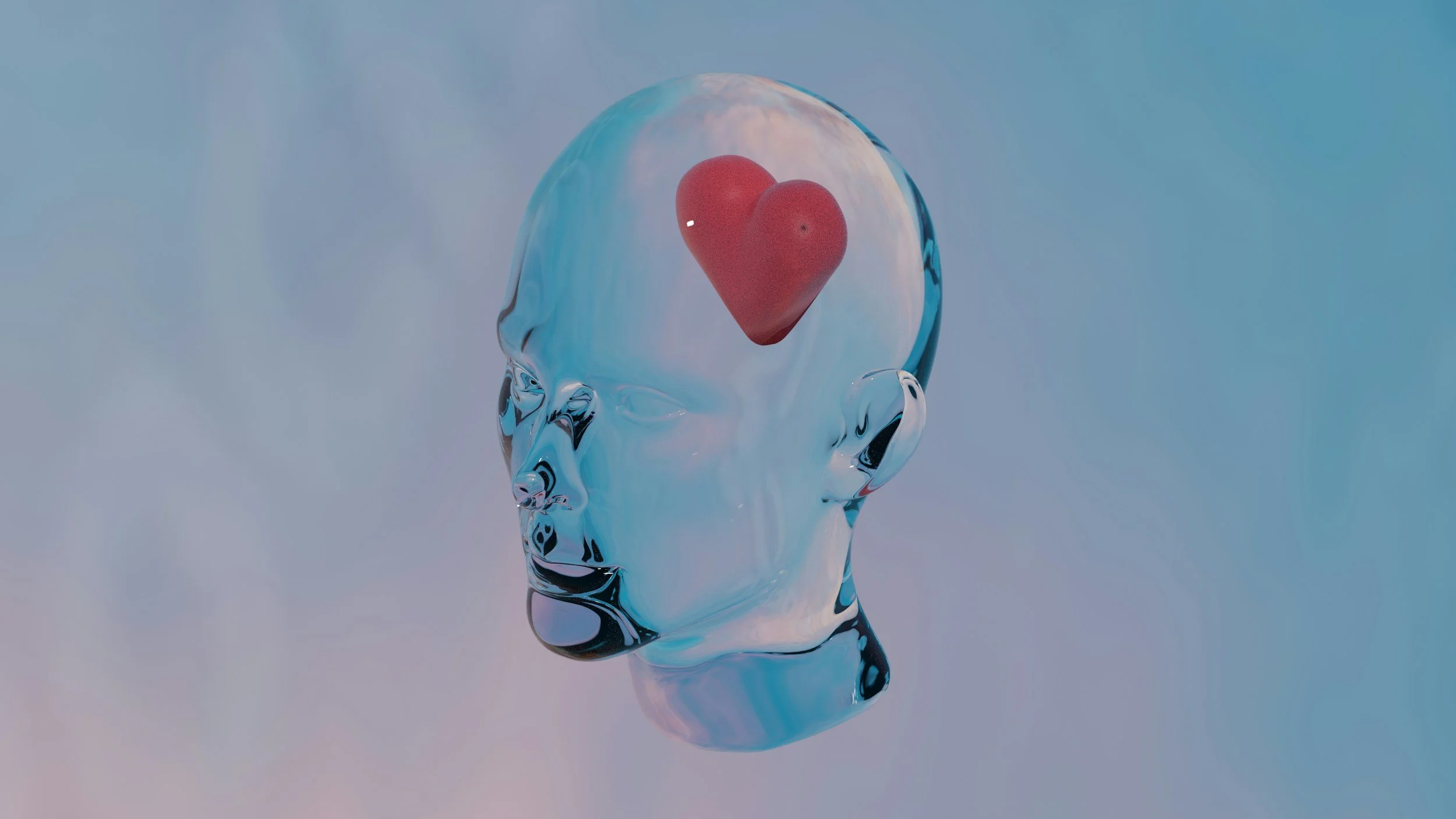 A human mind filled with love