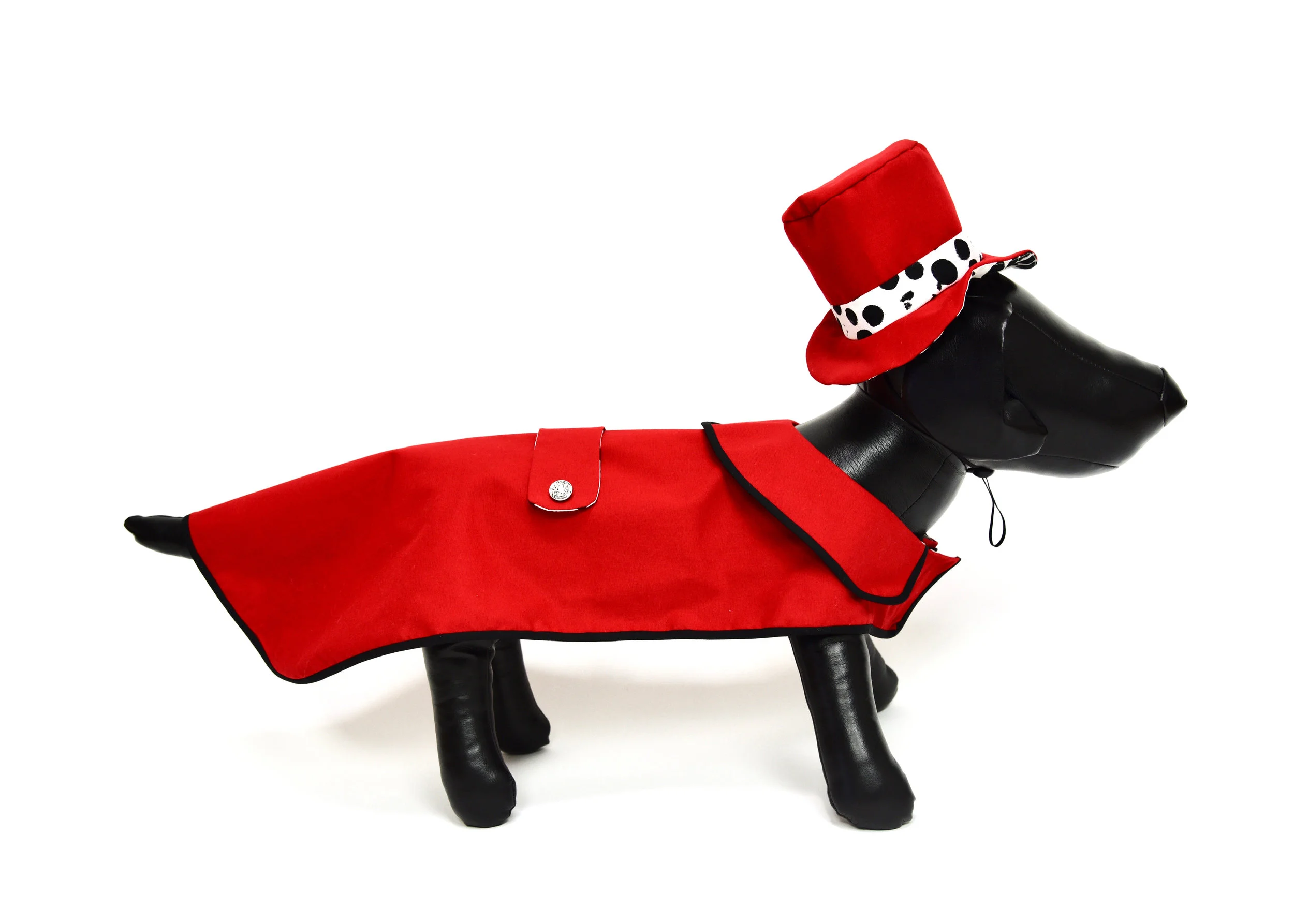 Rosy Red Coat & Hat Set