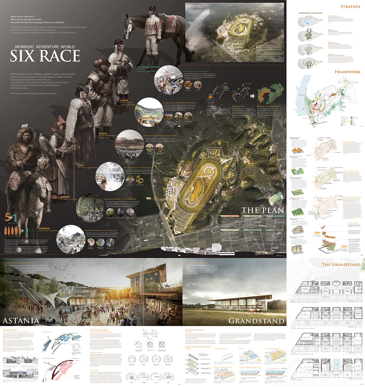 Honourable Mention 2: Nomadic Adventure World | SIX RACE AECOM Asia Company Limited (Hong Kong); Yooshin Engineering Corporation (Republic of Korea); JUNGLIM ARCHITECTURE (Republic of Korea); Hanul Choongjung (Republic of Korea)