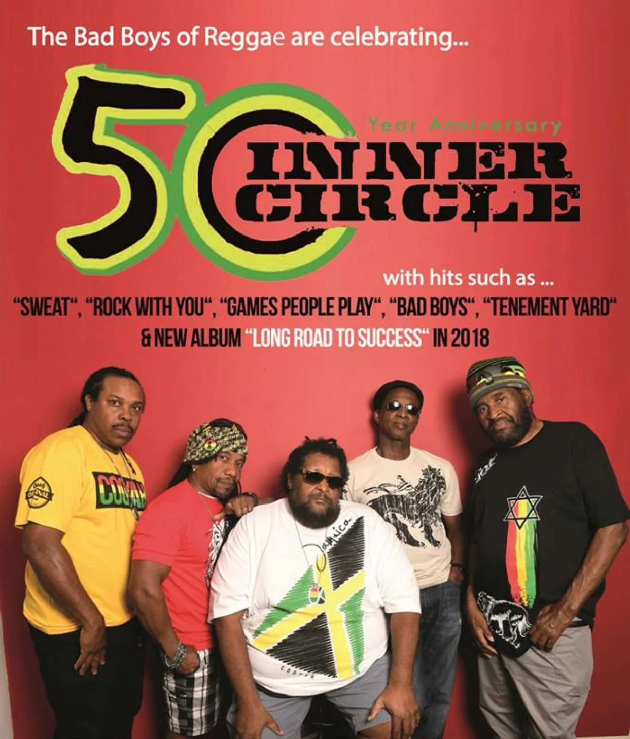 Inner Circle 50th Anniversary Rockas Tour | Captain Hiram's Resort
