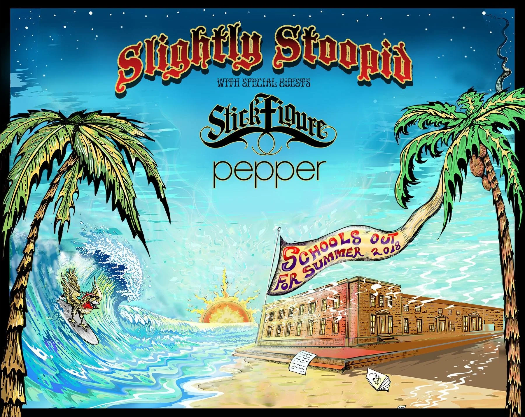 Slightly Stoopid After Party: Tunnel Vision & Summer Survivors | Village Idiot Pub (Cocoa, FL)