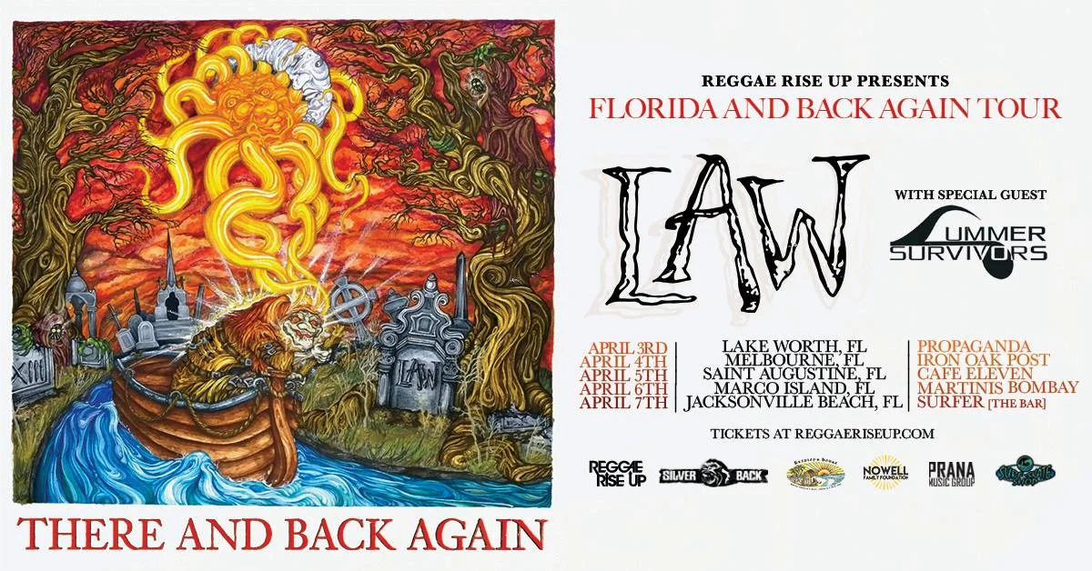 Reggae Rise Up Presents: LAW “There & Back Again” | Surfer [The Bar}