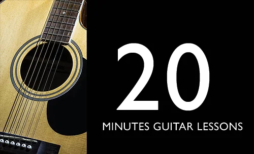 Single 20 Minute Online Guitar Lesson 