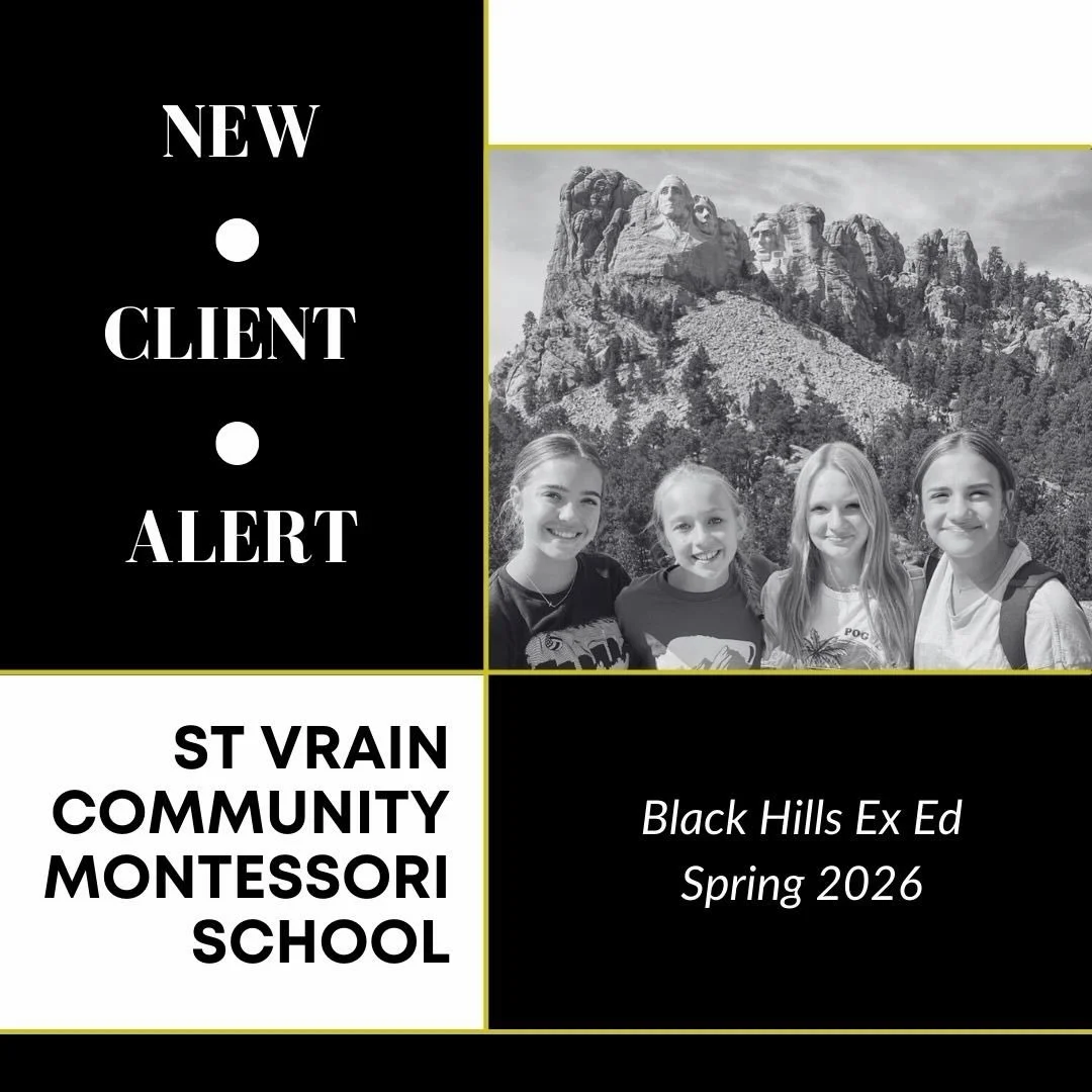 New school, new adventures! 🥳
Thrilled to partner with St Vrain Community Montessori School to get students learning beyond the classroom and into experiences that build connection, curiosity and confidence!