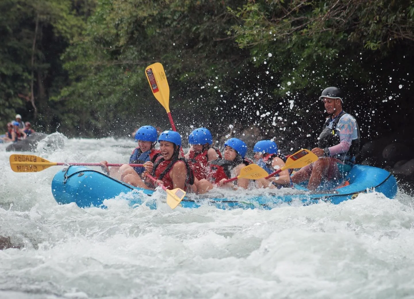 POV: you signed up for a &ldquo;school trip&rdquo; and ended up here 🌊🔥

White water rafting in Costa Rica = soaked, stoked and unforgettable!