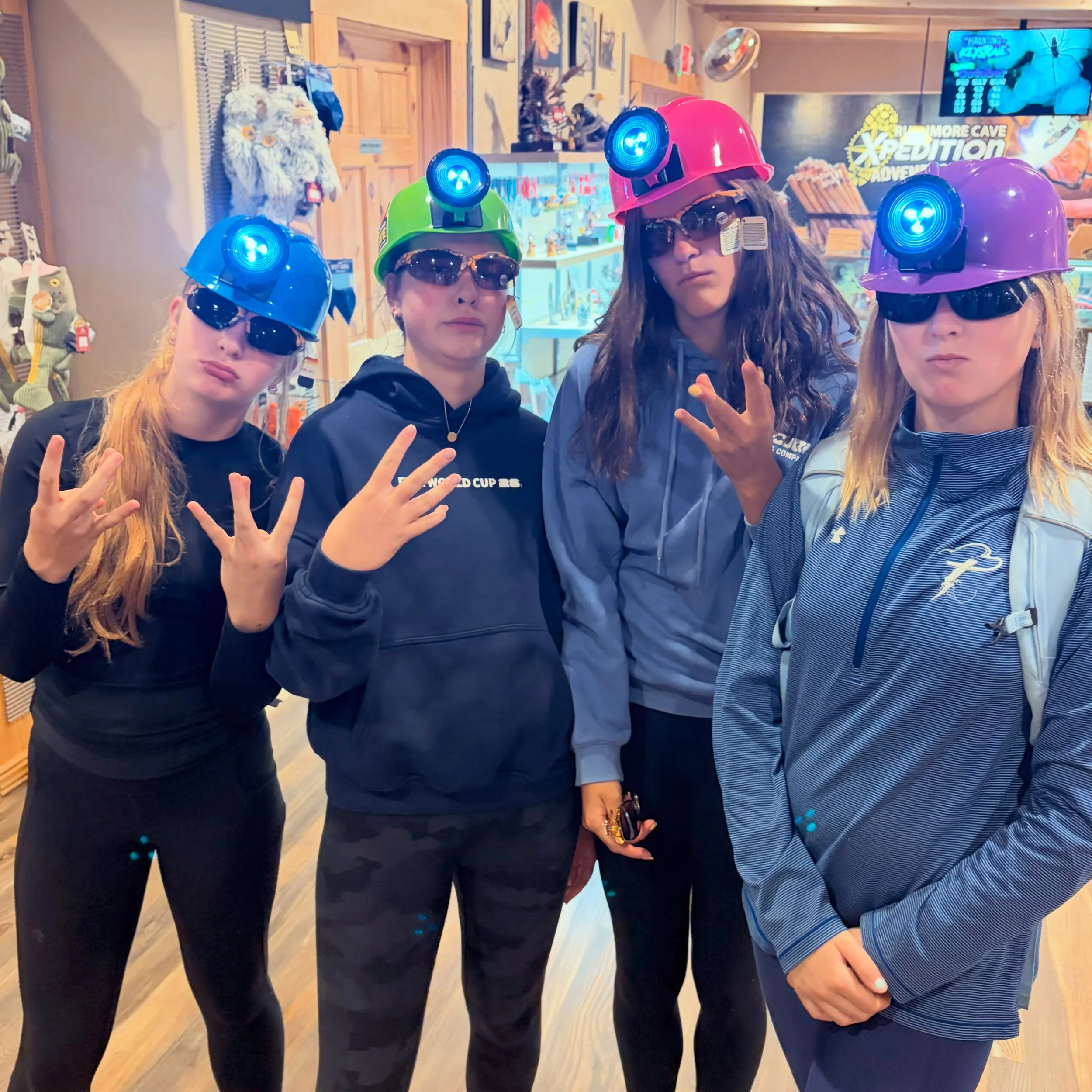Learning beyond the classroom walls came in many forms today &mdash; from cave spelunking and geology to democracy and American history to stretching our comfort zones on the mountain coaster! We crushed the experiential learning today! 😁
