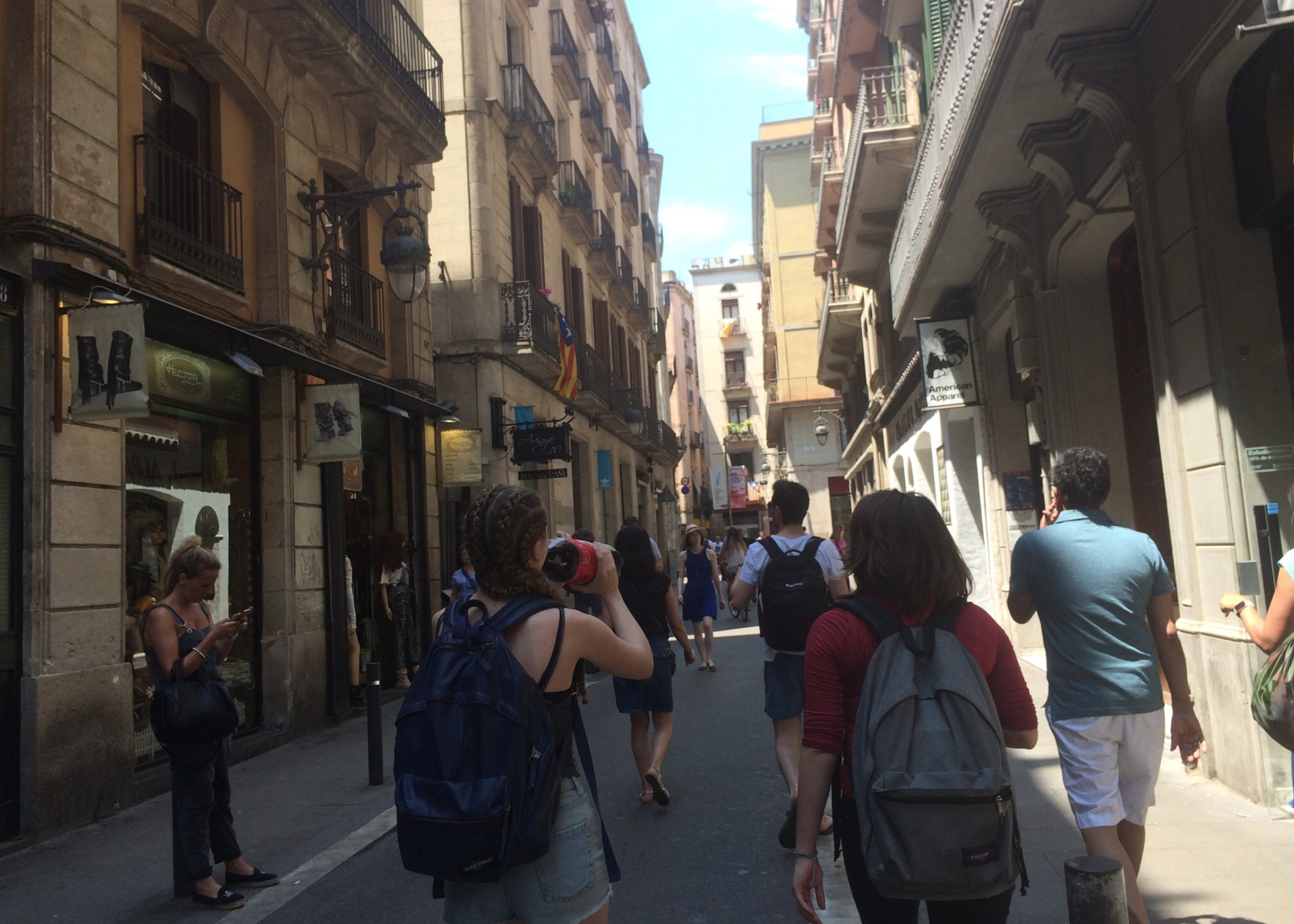 Streets of Barcelona