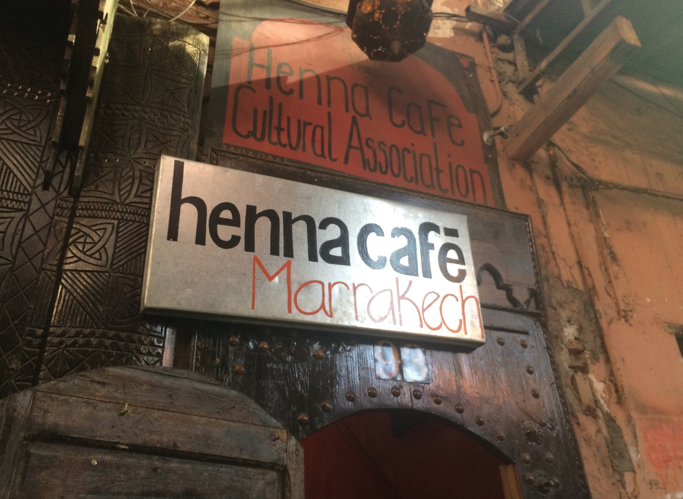 Café in Morocco