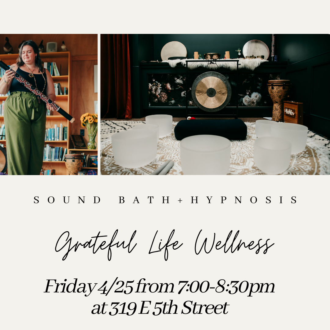 Sound Bath at Grateful Life Wellness