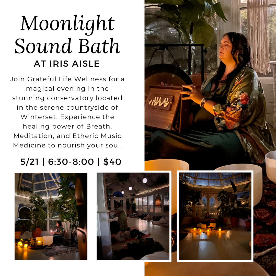 Moonlight Sound Bath at Iris Aisle