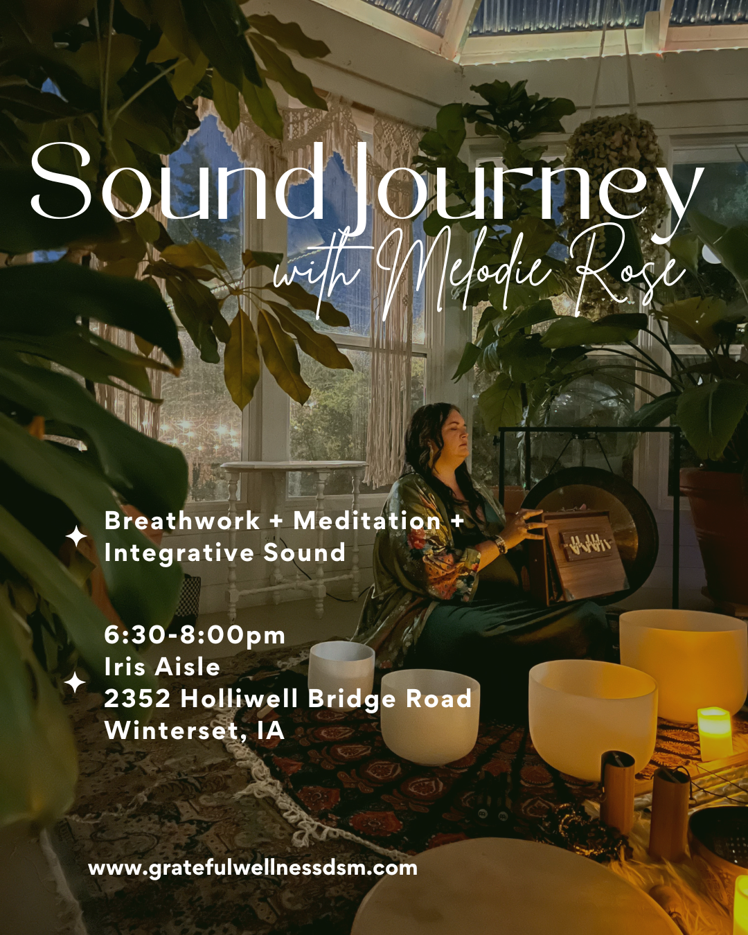 Sound Journey at Iris Aisle
